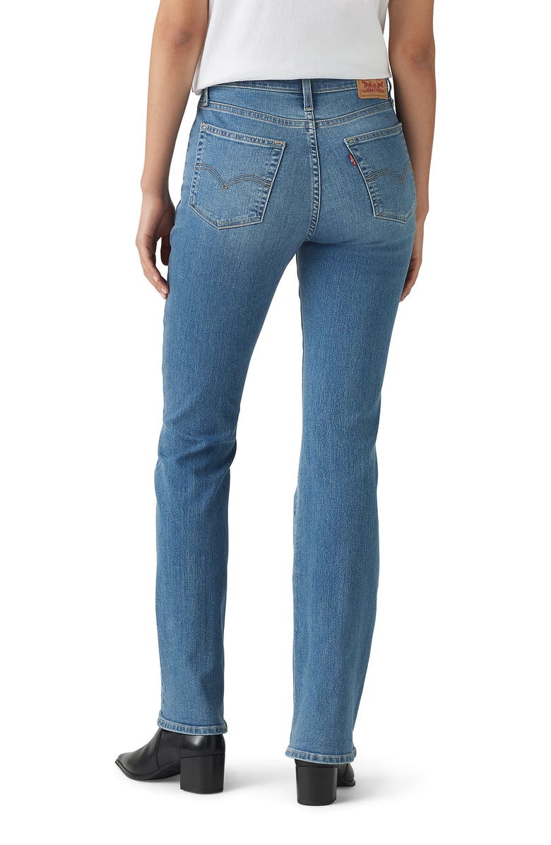 Levi's<sup>®</sup> 725<sup>™</sup> High Waist Bootcut Jeans, Alternate, color, Eternal Indigo Mid