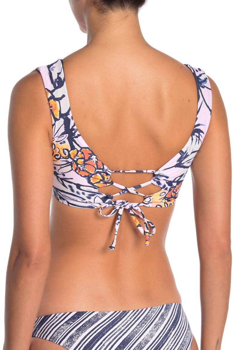 Guarana Divinest Reversible Bikini Top, Alternate, color, MULTICOLOR