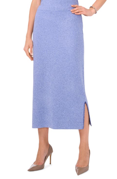 Whipstitched Sweater Skirt