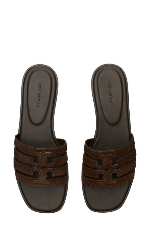 Tory Burch Ines Suede Cage Slide Sandals