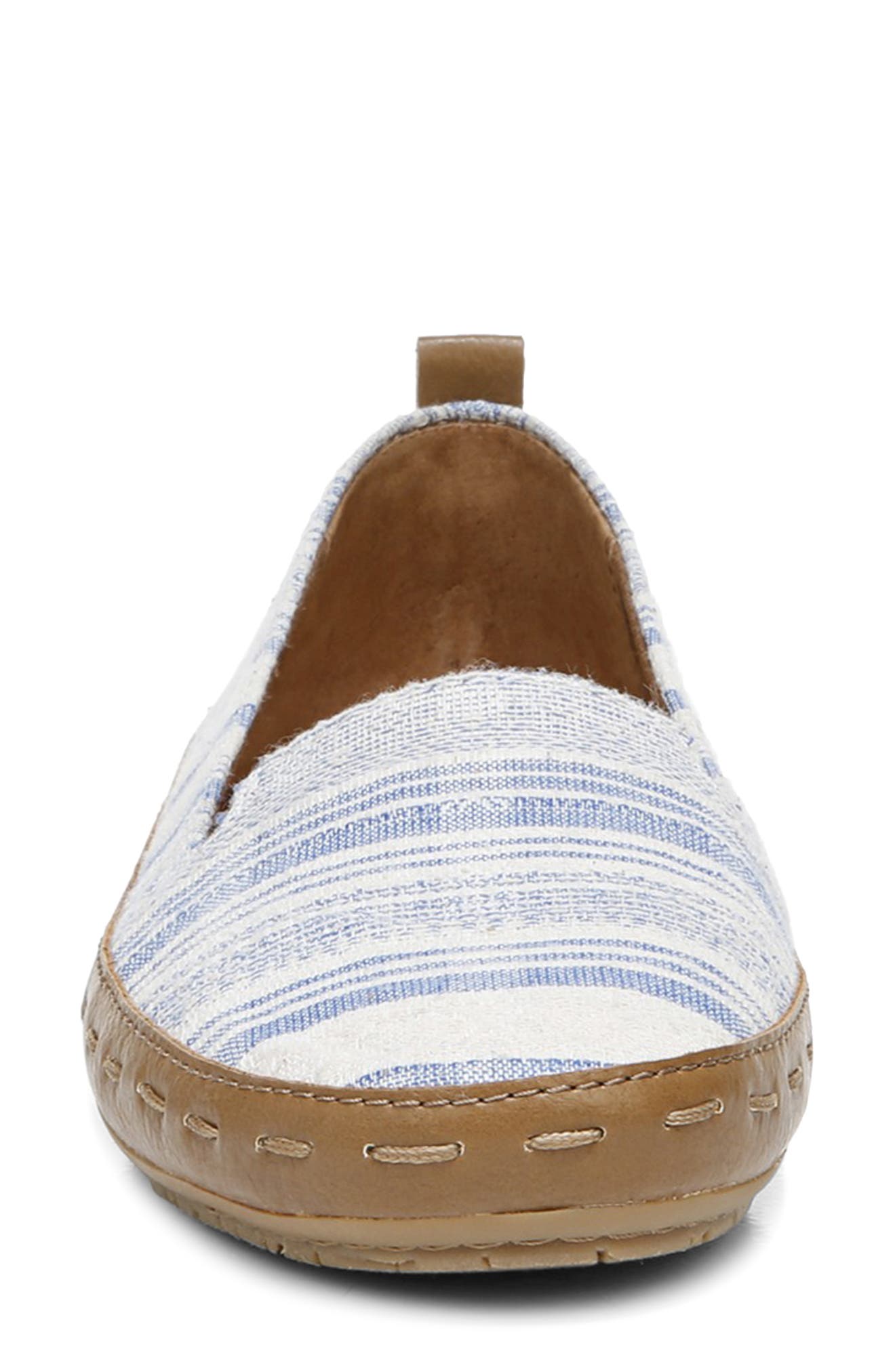 Didi Flat, Alternate, color, BLUE MULTI FABRIC