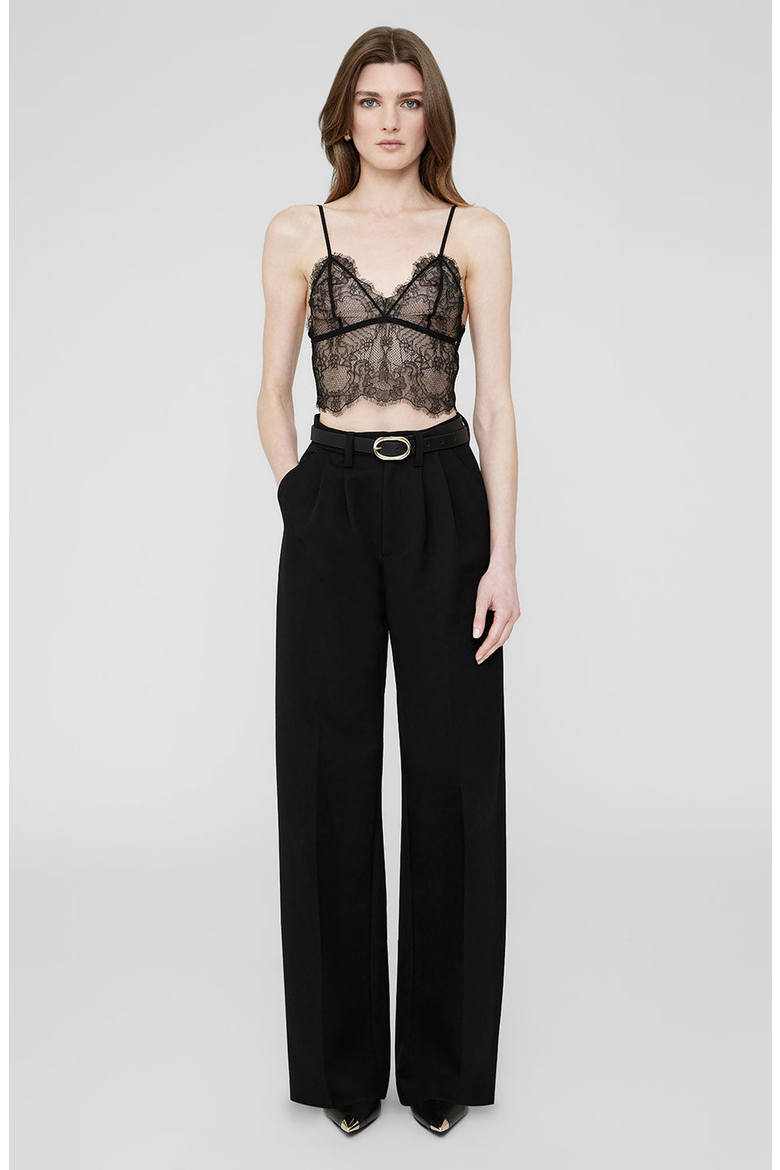 Lace Bralette, Main, color, Black