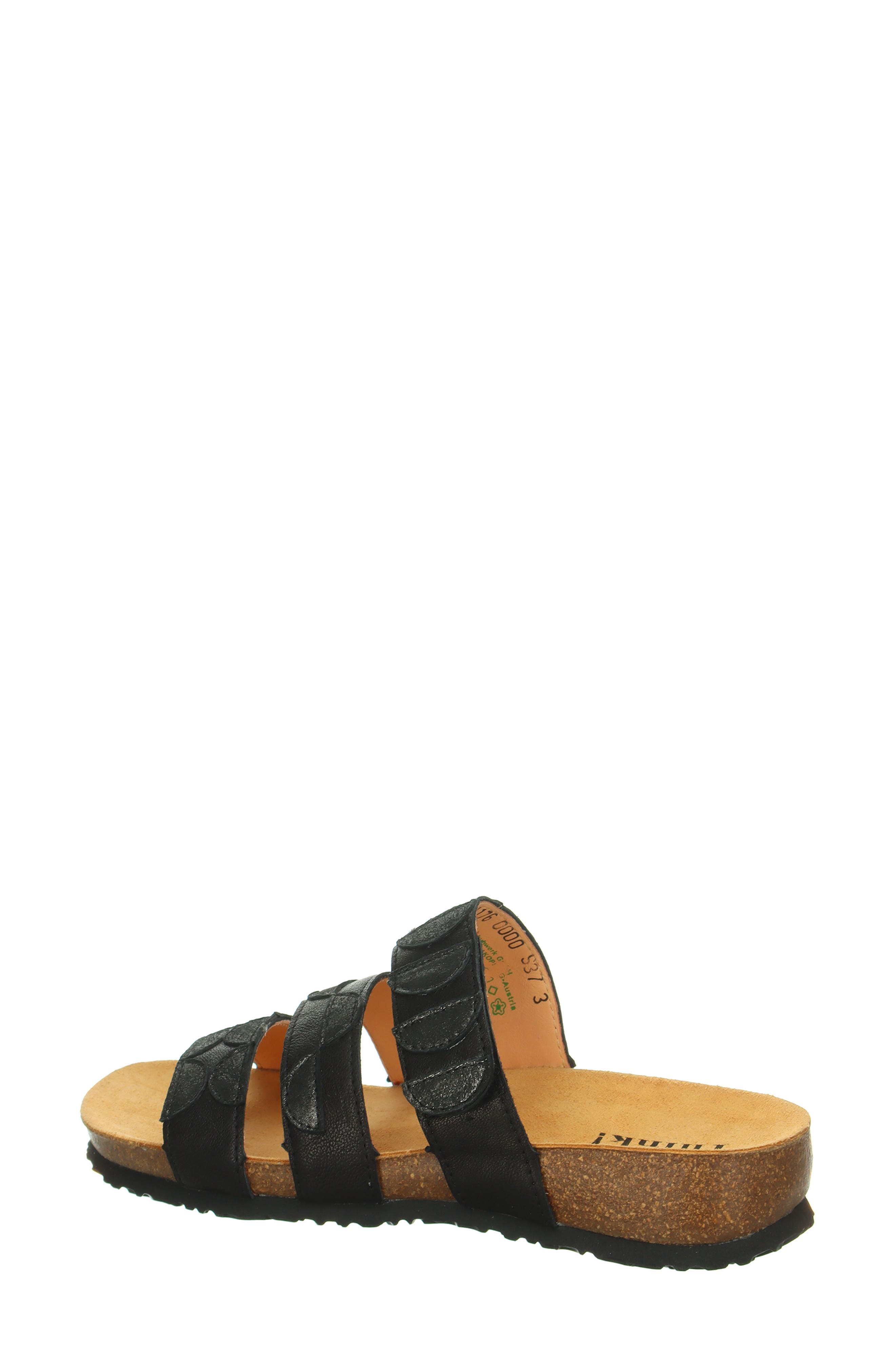 Think! Julia Slide Sandal, Alternate, color, Black/ Kombi
