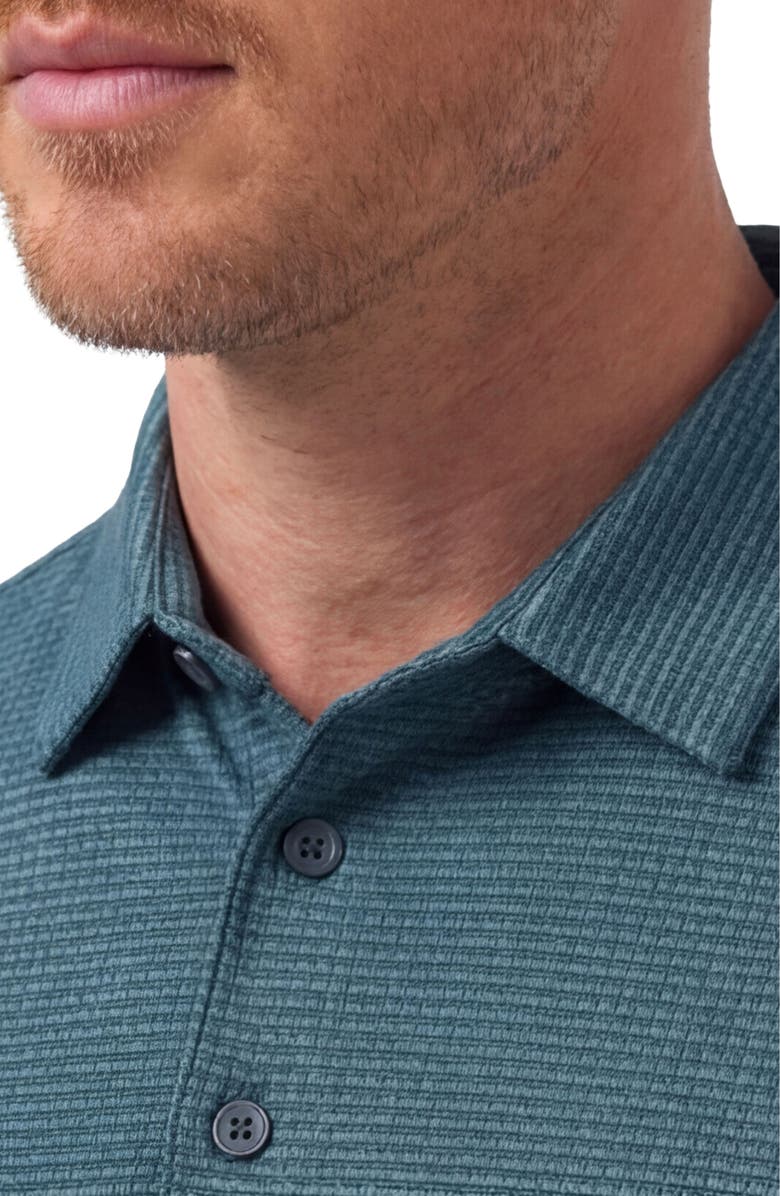 Mizzen+Main Copa Trim Fit Performance Polo, Alternate, color, Dark Teal