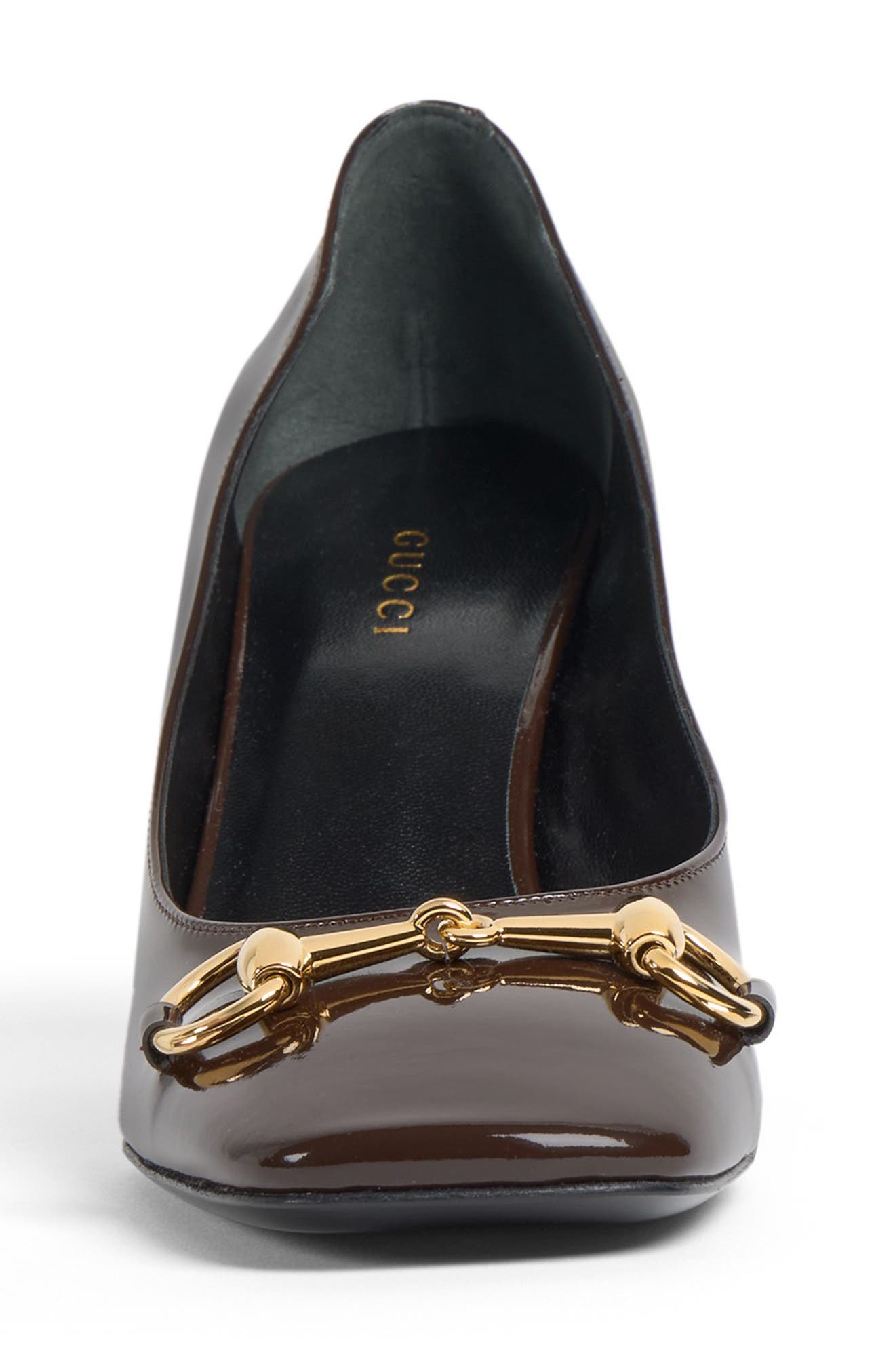 Signora Horsebit Leather Pump, Alternate, color, 2714 SPICED BROWN