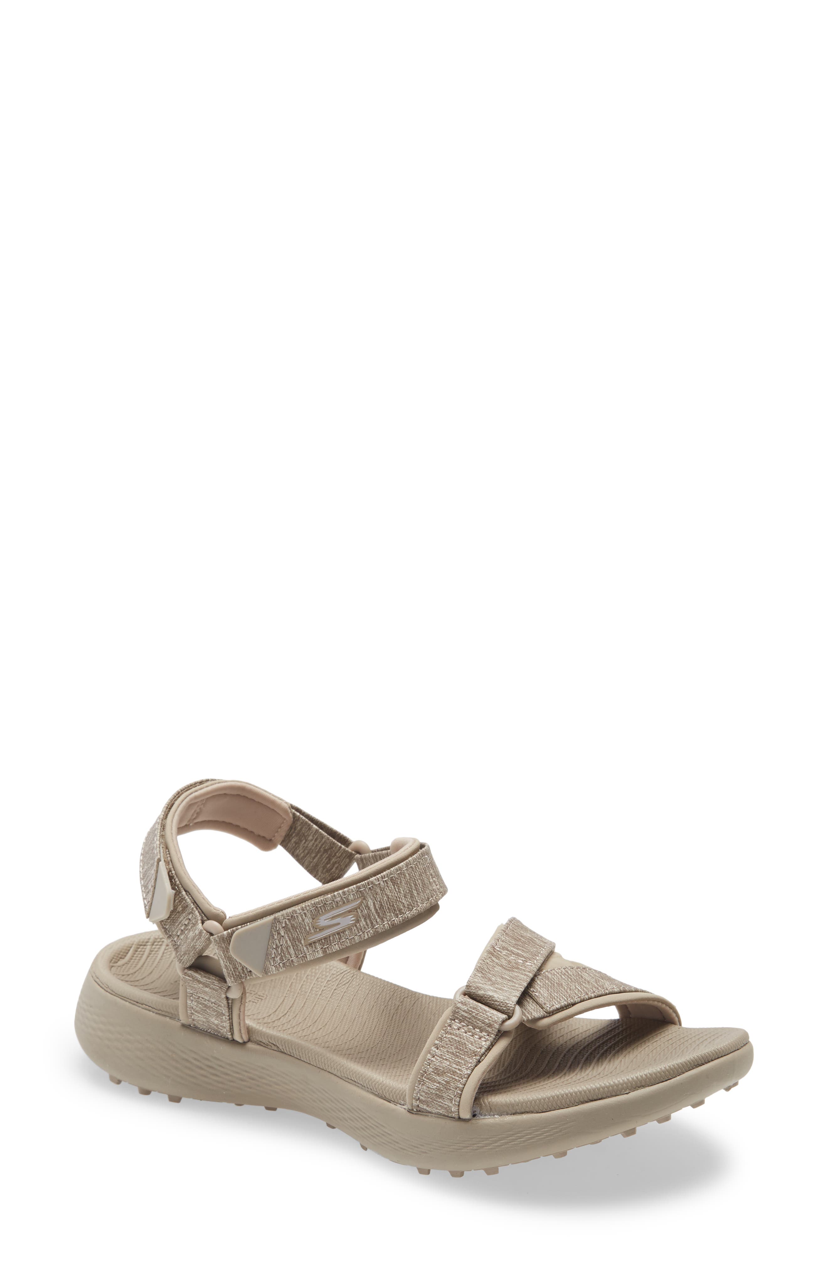 SKECHERS Go 600 Golf Sandal, Main, color, 