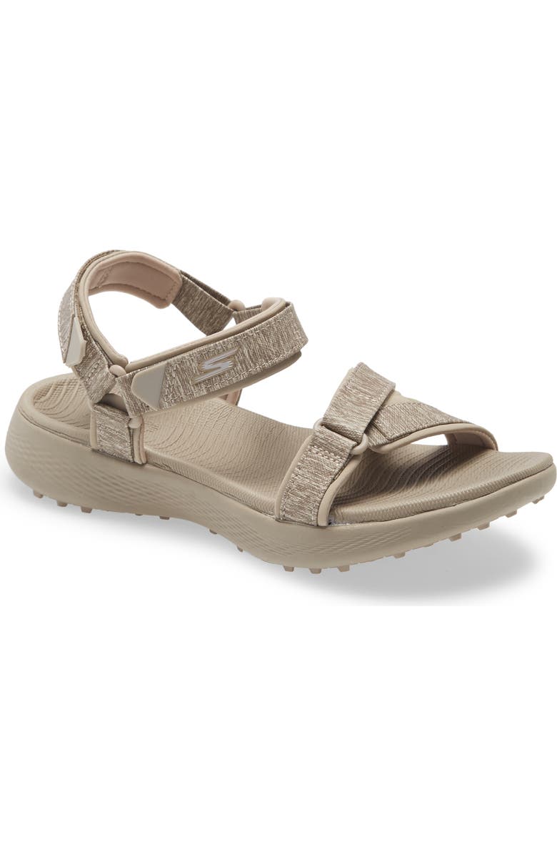 SKECHERS Go 600 Golf Sandal, Main, color,