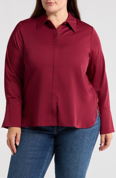 Red Plus Size Tops for Women Nordstrom