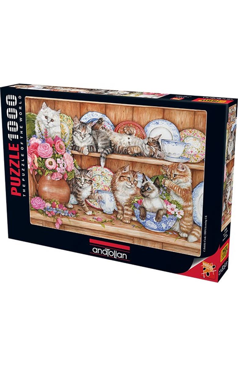 Anatolian Kittens 1000 piece Jigsaw Puzzle for Adults, Alternate, color, Multicolor