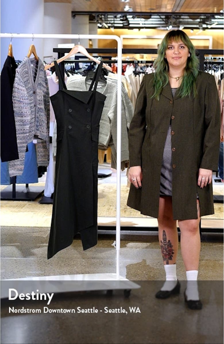 Scarlett Cotton & Linen Asymmetric Dress, sales video thumbnail