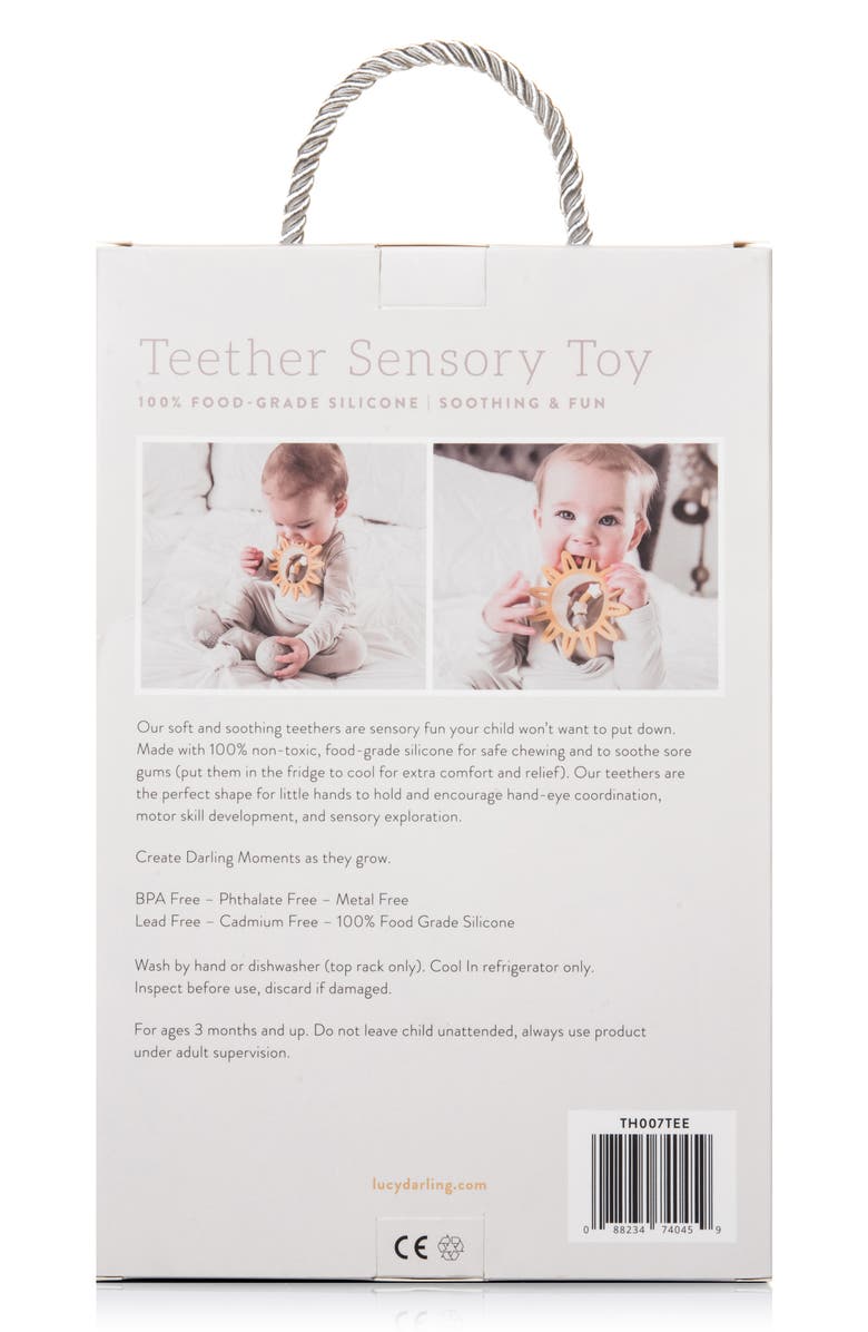 Lucy Darling Teether Toy Playset, Alternate, color, Yellow