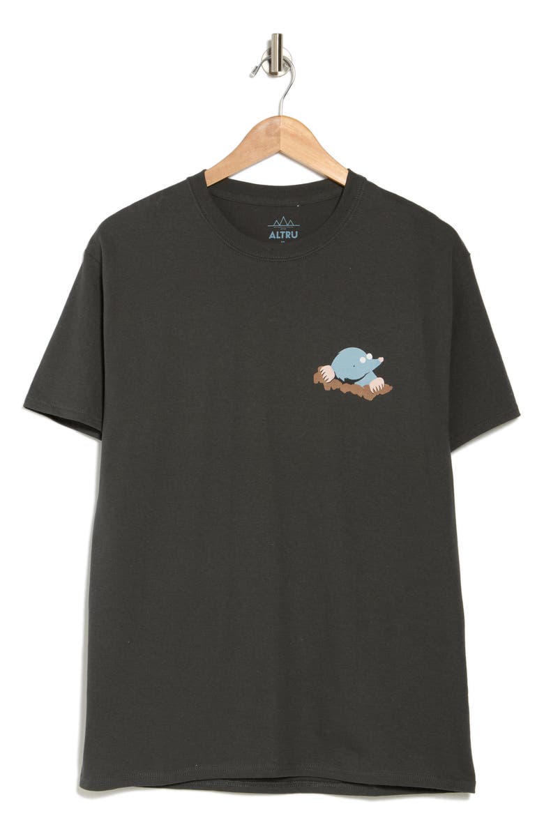 Altru Mole Cotton Graphic T-Shirt, Alternate, color,