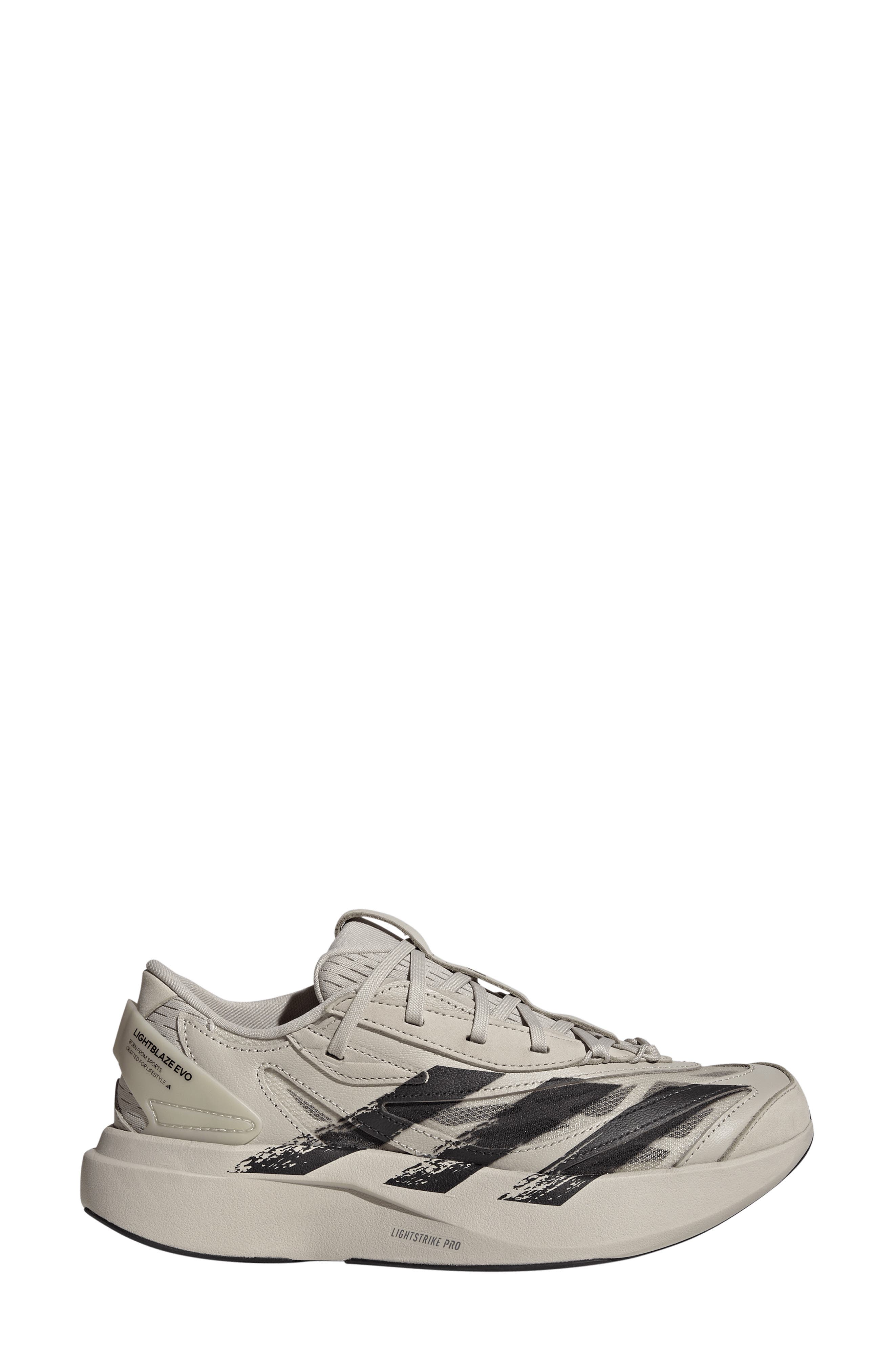 Lightblaze Evo Solid Sneaker, Alternate, color, ALUMINA/ BLACK/ OFF WHITE