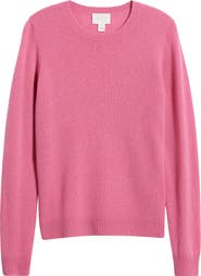 Caslon® Cashmere Crewneck Sweater