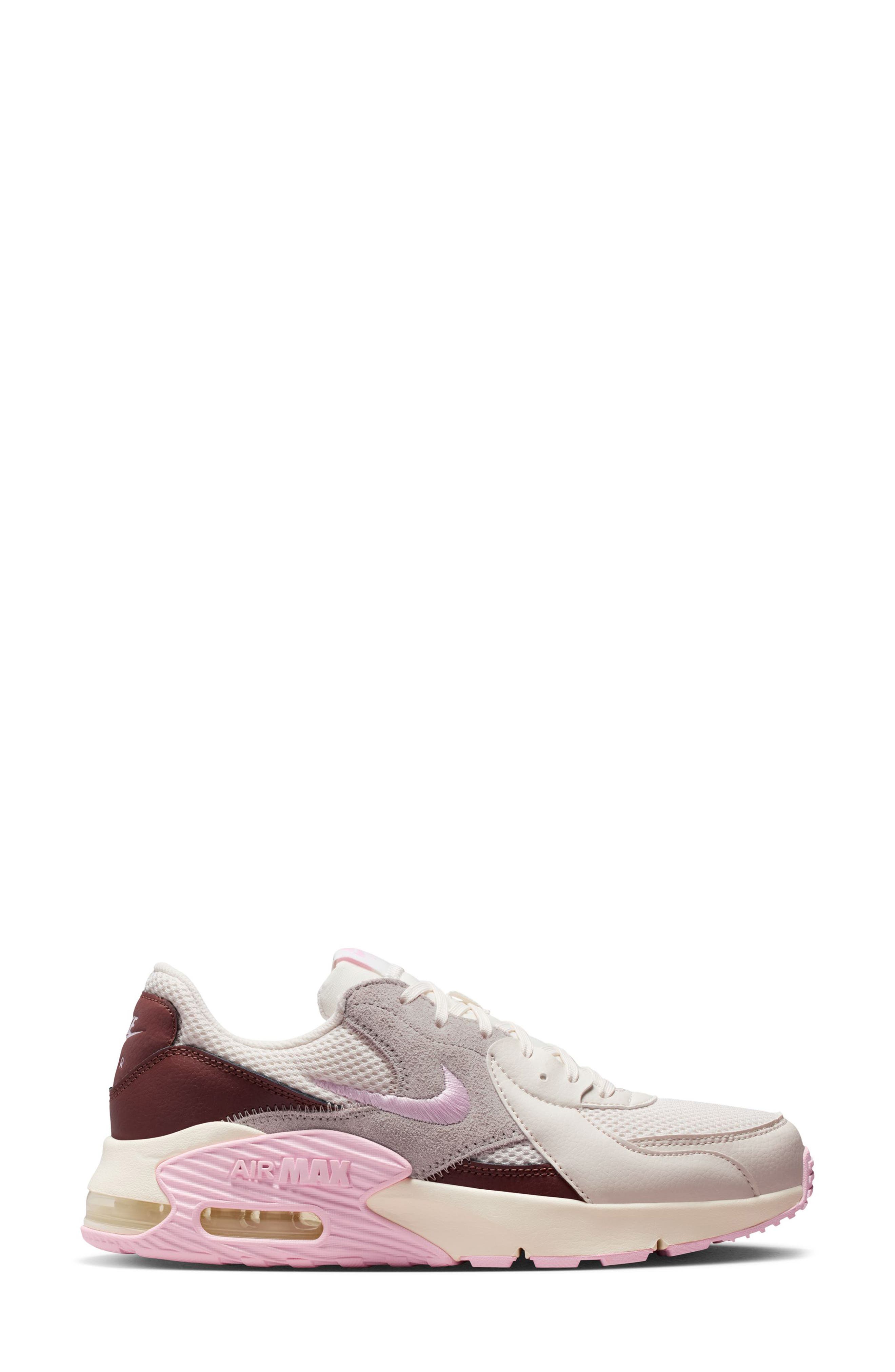 Air Max Excee Sneaker, Alternate, color, PHANTOM/ PINK FOAM