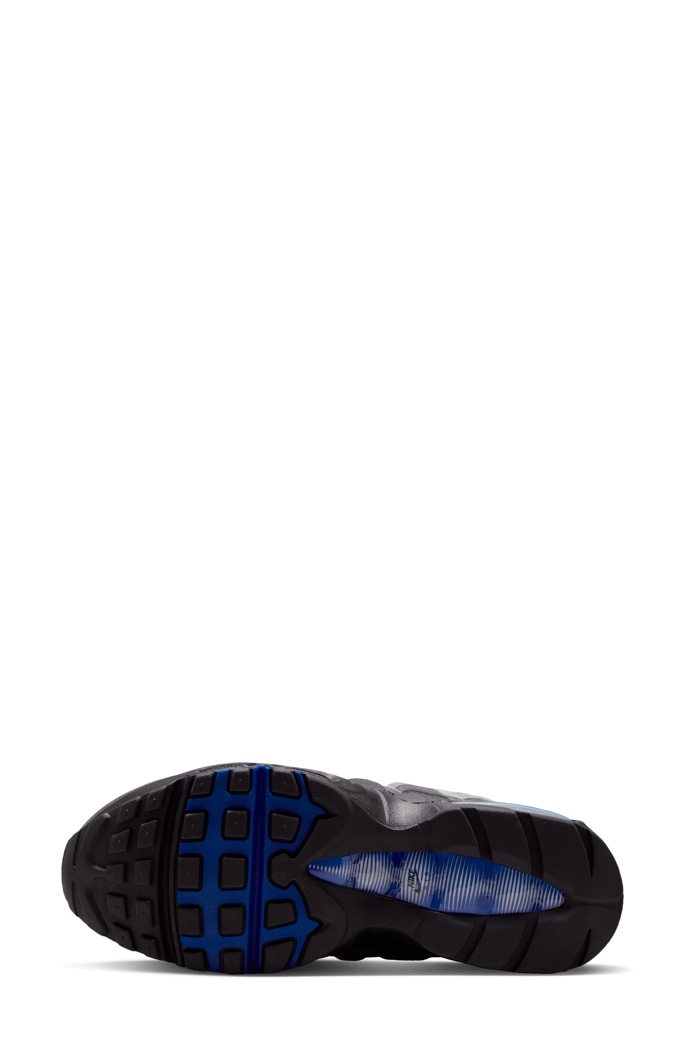 Air Max 95 Big Bubble Sneaker, Alternate, color, BLACK/ WHITE/ GREY/ ROYAL