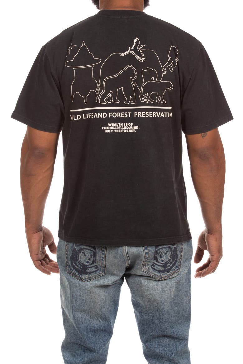 Species Short Sleeve Graphic T-Shirt, Alternate, color, BLACK