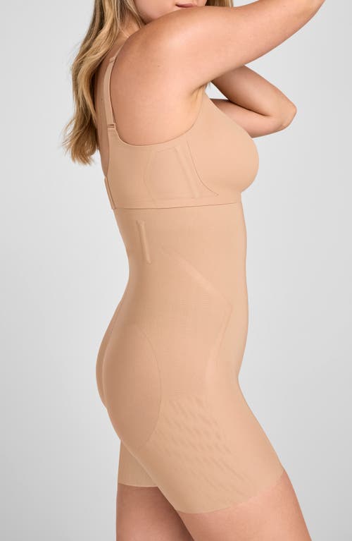 Honeylove Meshsculpt High Waist Shaper Shorts In Neutral