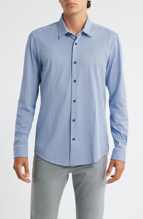 Roan Kent Slim Fit Button-Up Shirt