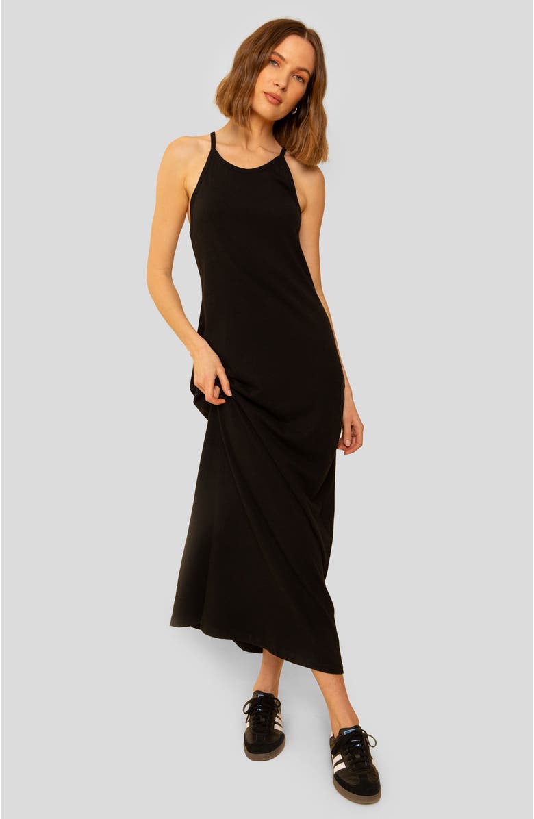 Whimsy + Row Blake Dress, Main, color, Black