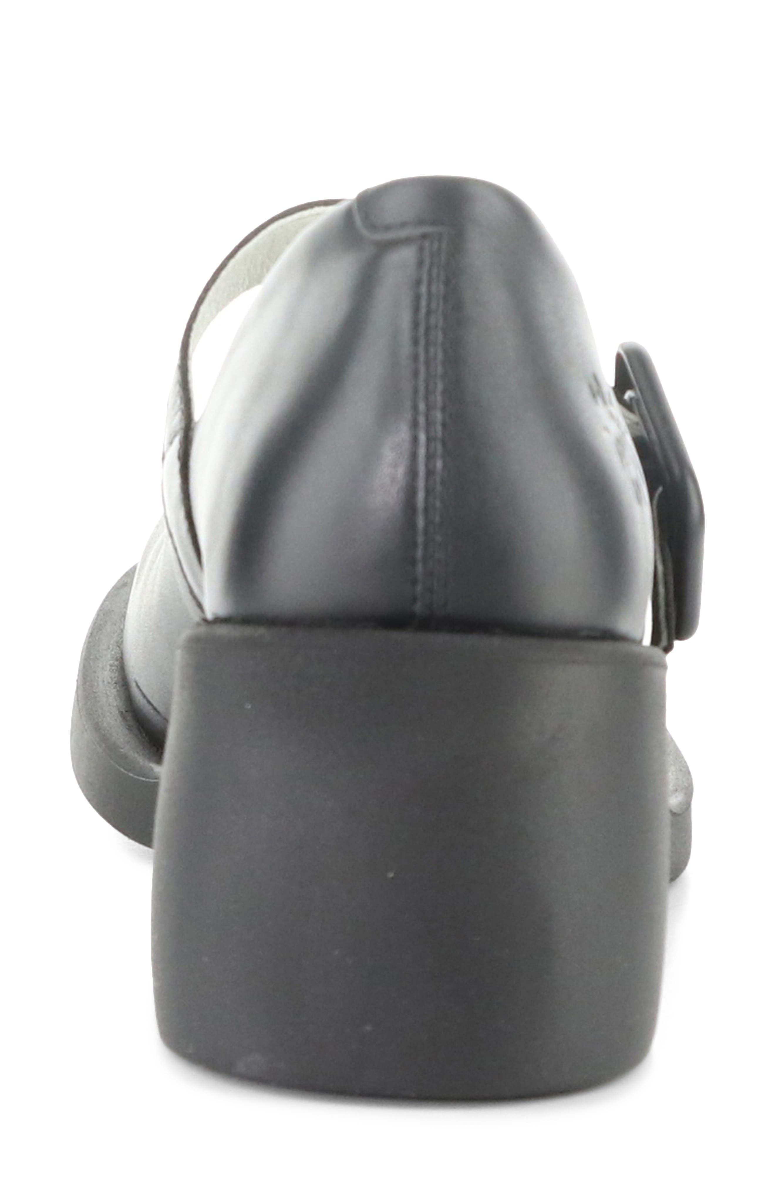 Fly London Huvi Mary Jane Pump, Alternate, color, Black Dublin