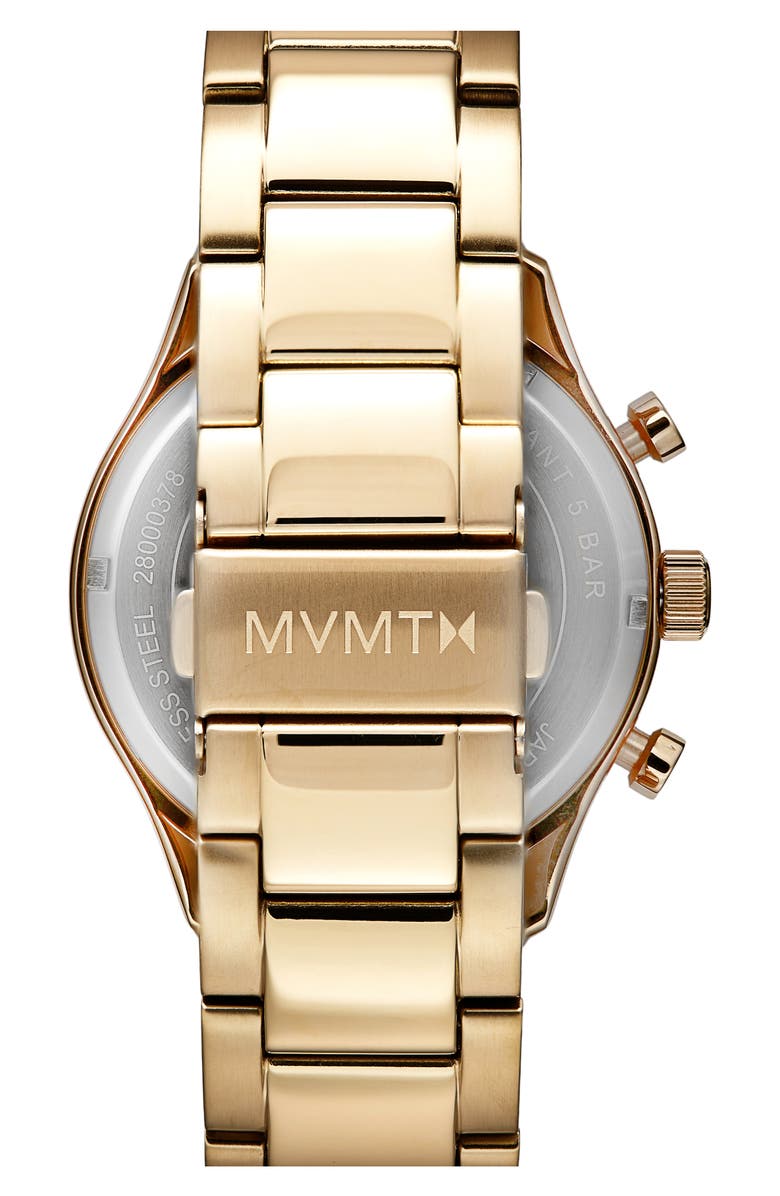 MVMT Airhawk Chronograph Bracelet Watch, 42mm, Alternate, color, 