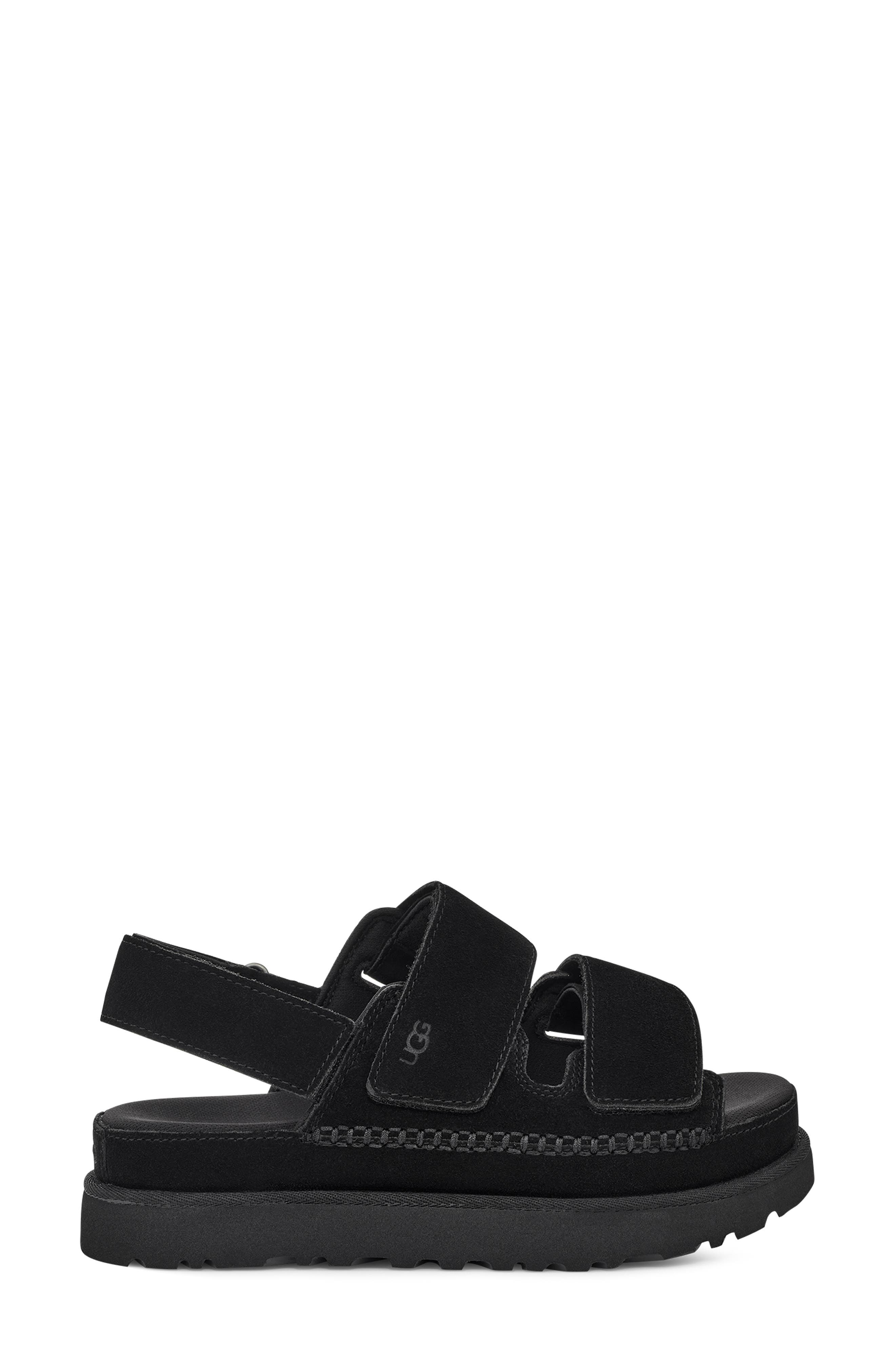 UGG<sup>®</sup> Goldenstar Slingback Platform Sandal, Alternate, color, 