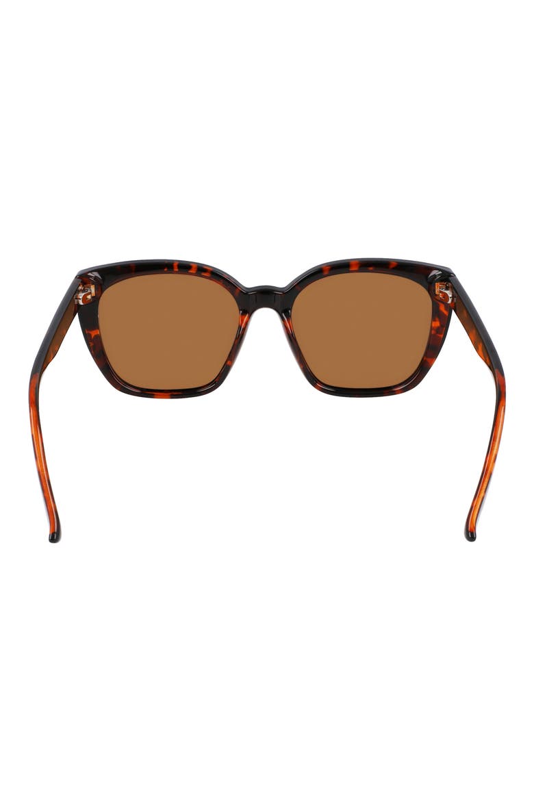 55mm Cat Eye Sunglasses, Alternate, color, TORTOISE