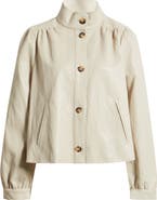 Vince Camuto Cropped Water Resistant Jacket