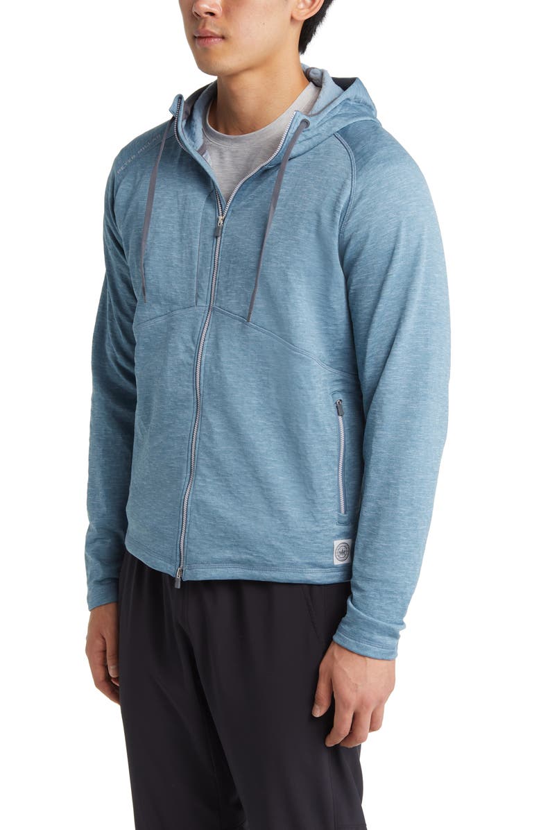 Peter Millar Eclipse Performance Zip Hoodie, Alternate, color, 