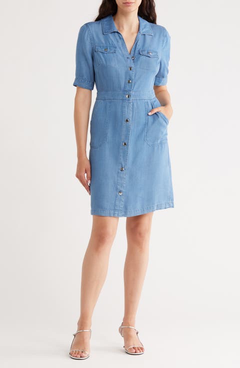 Short Sleeve Shirtdress