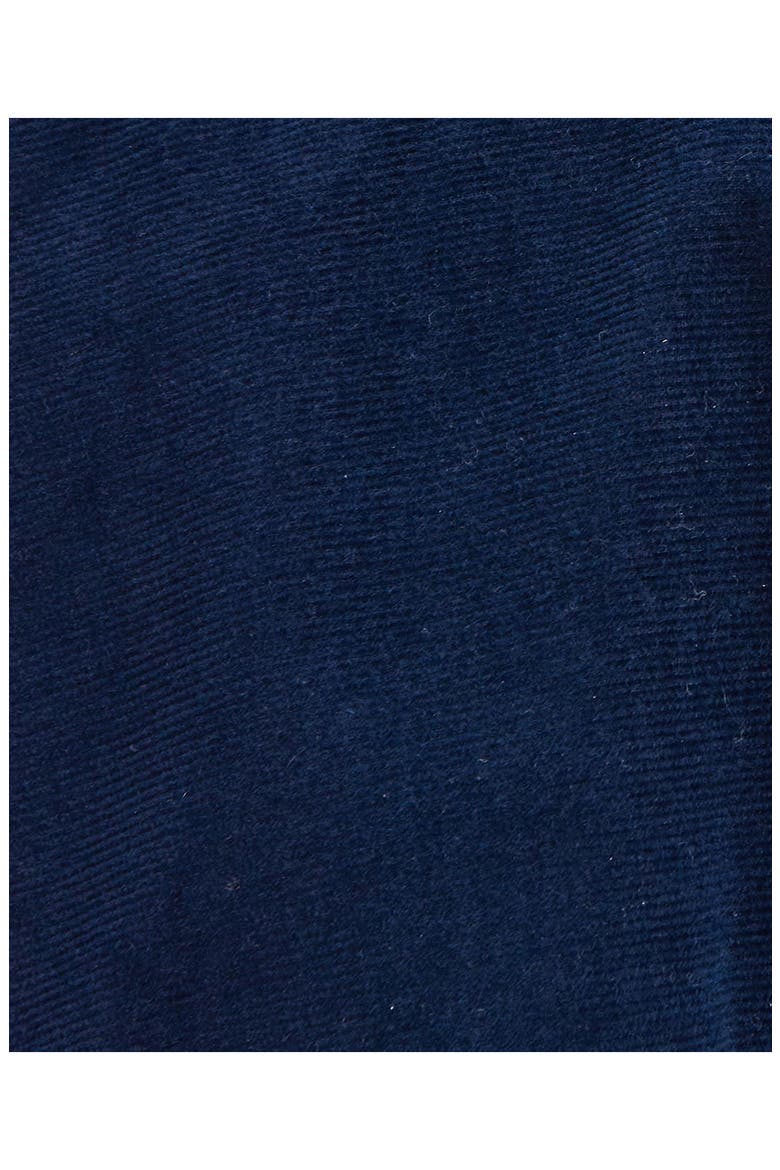 Noelle Long Sleeve Cotton Corduroy Belted Shirtdress, Alternate, color, NAVY BLUE
