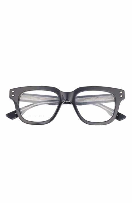 Gucci 50mm Square Optical Frames