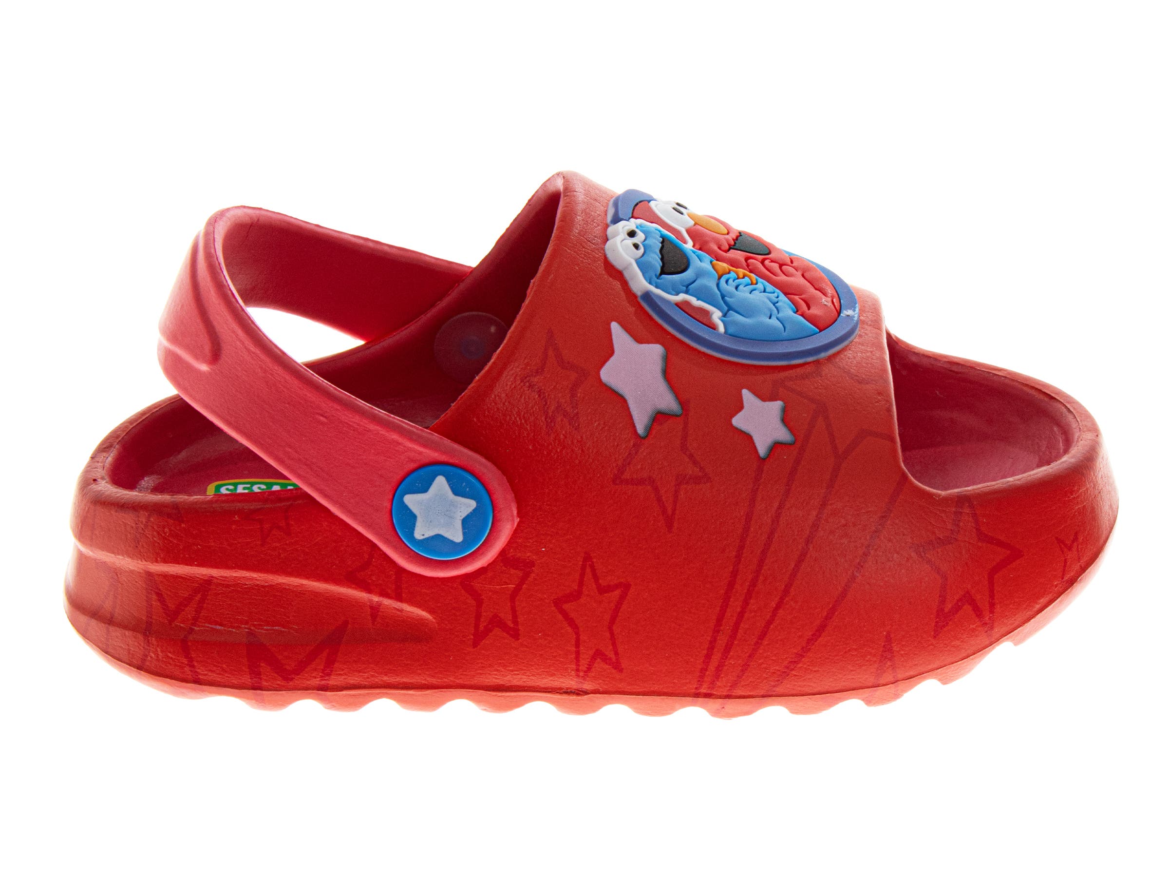 Sesame Street<sup>®</sup> Elmo Character Kids Clogs, Alternate, color, Red
