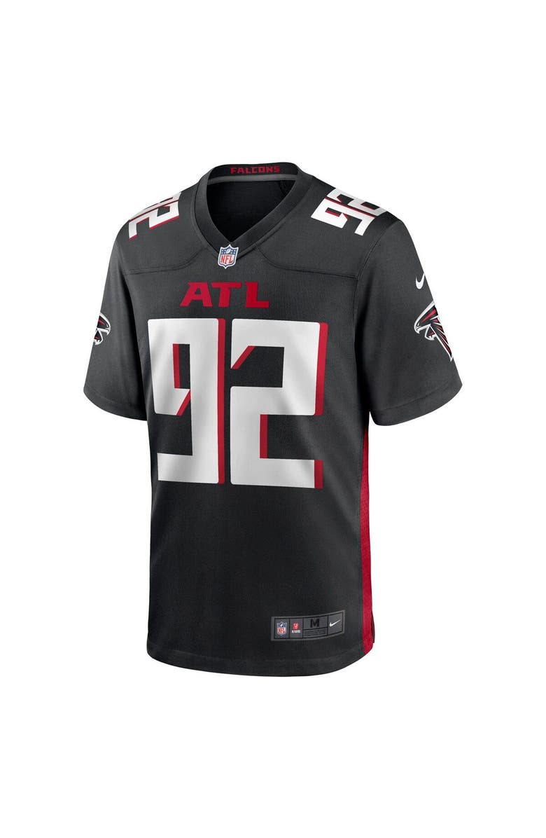 Nike Men's Nike Adetokunbo Ogundeji Black Atlanta Falcons Game Jersey, Alternate, color,