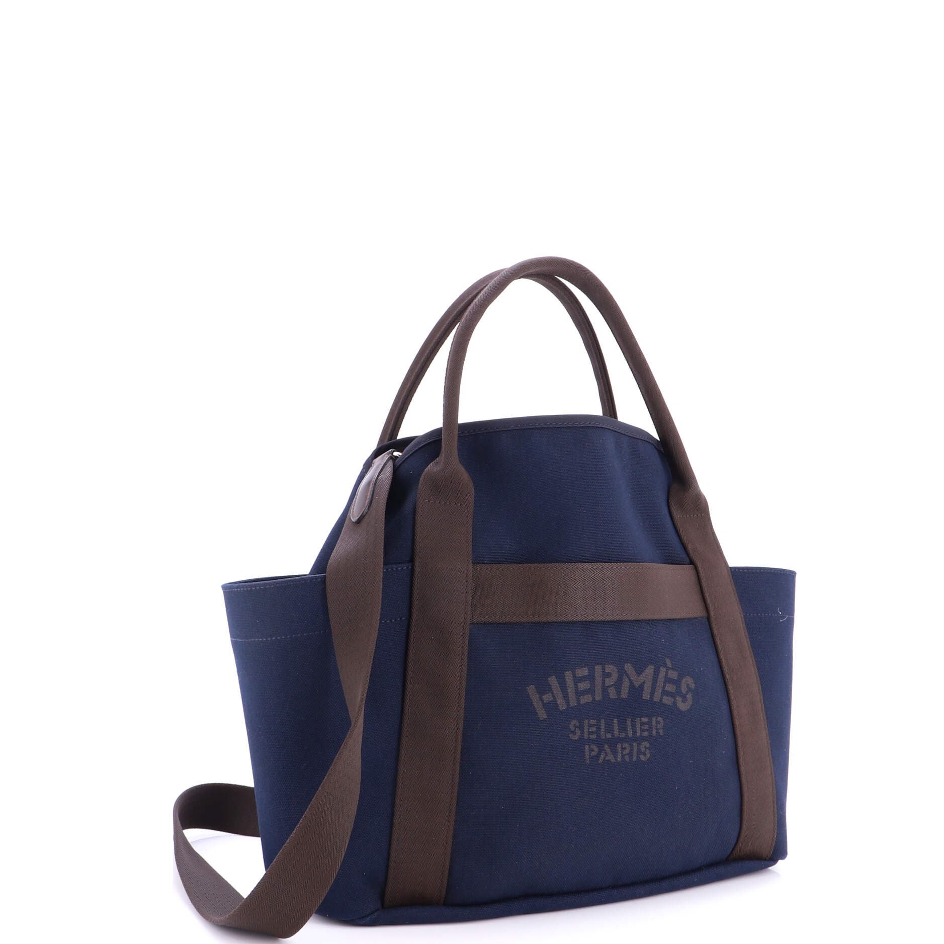 Sac De Pansage Groom Handbag Canvas, Alternate, color, Bleu Nuit