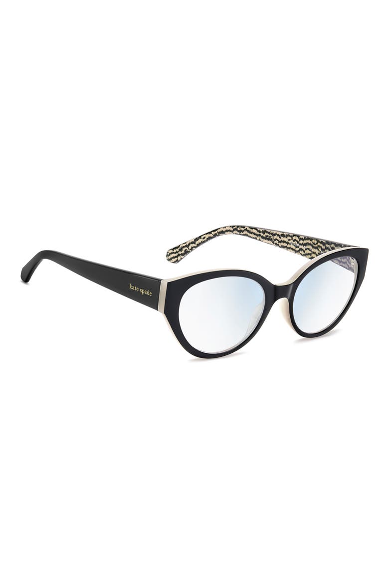 53mm Reading Glasses, Alternate, color, BLACK/ BLUE AS