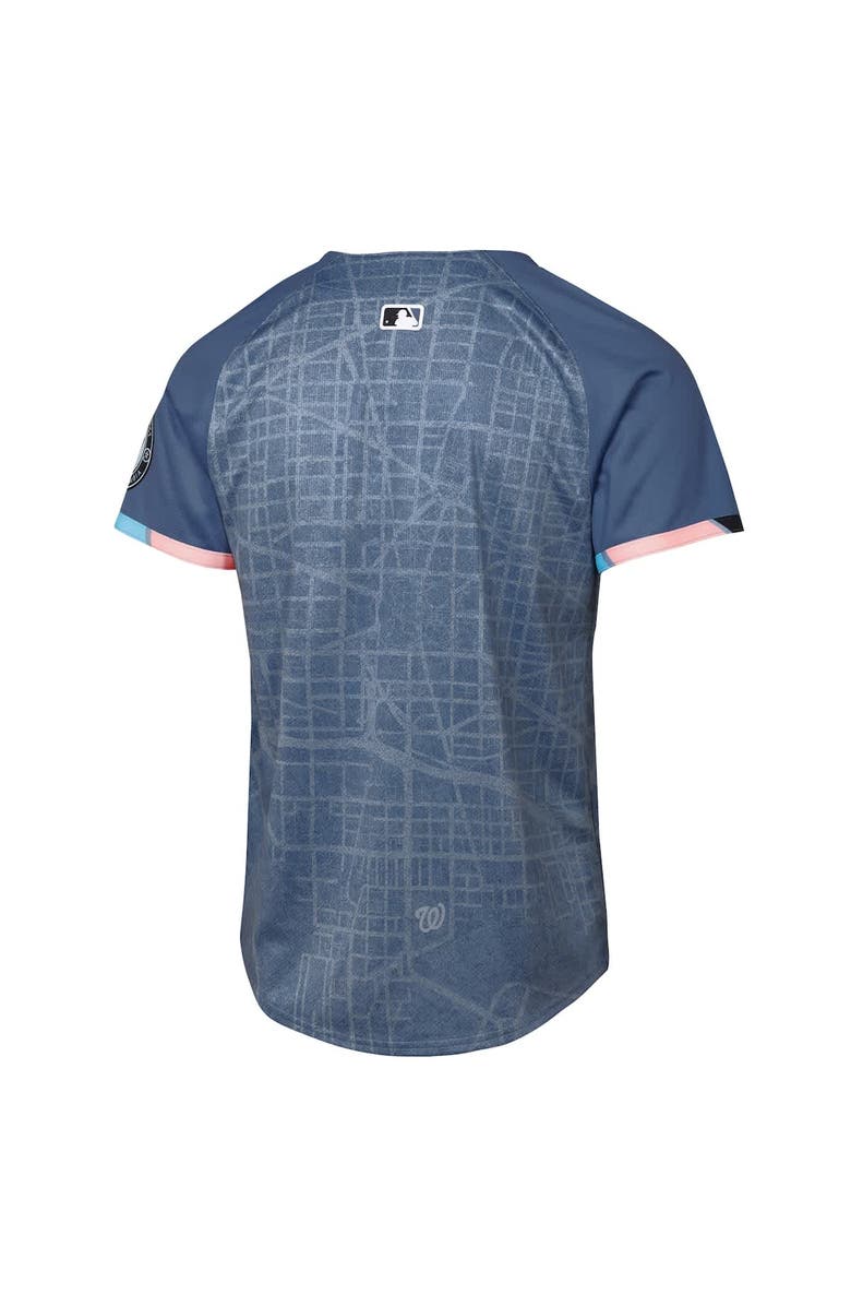 Nike Youth Nike Blue Washington Nationals 2025 City Connect Limited Jersey, Alternate, color, Blue