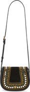 Etro Caccetta Studded Suede Crossbody Bag