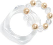 Open Edit Set of 2 Bangle and Beaded Bracelets