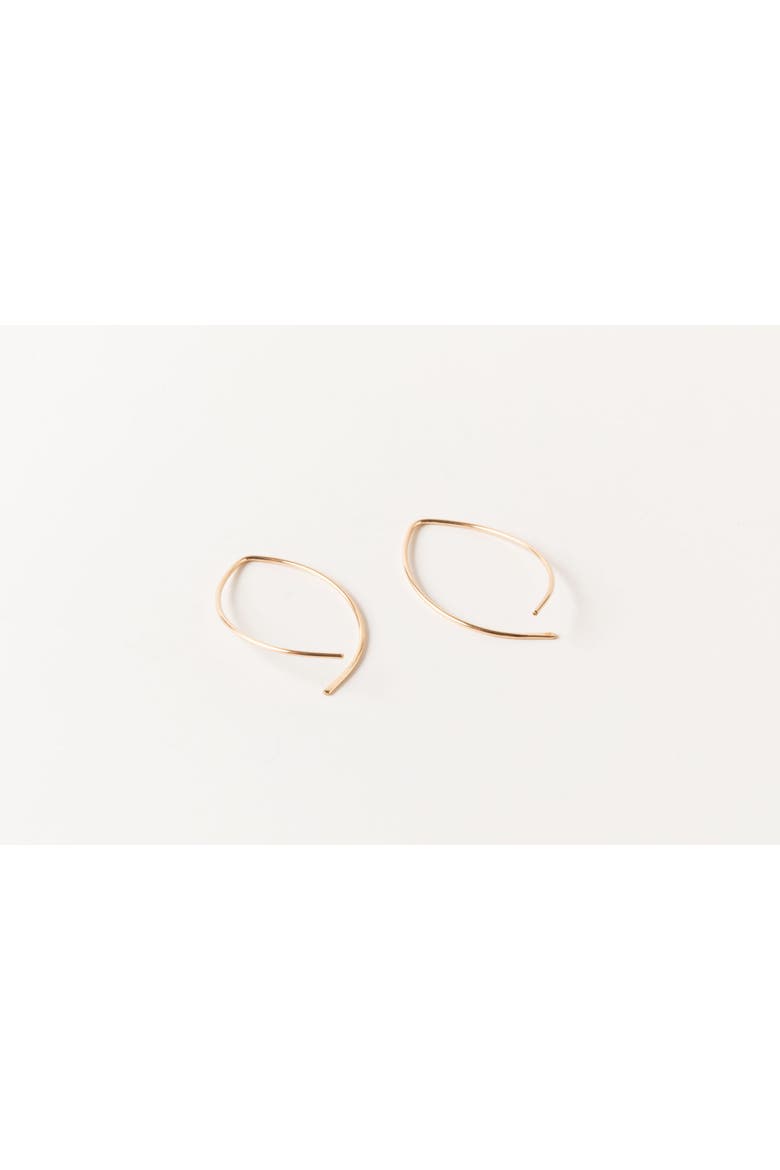Poppy Threader Earrings, Main, color, 14k Gold Fill