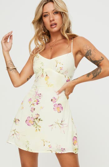 Jaye Floral Mini Slipdress