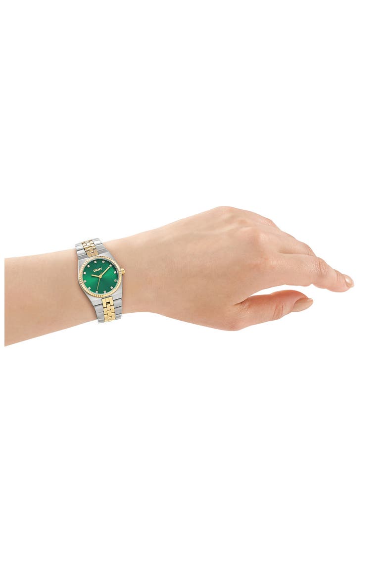 Essentials Collection Bracelet Watch, 30mm, Alternate, color, DARK GREEN