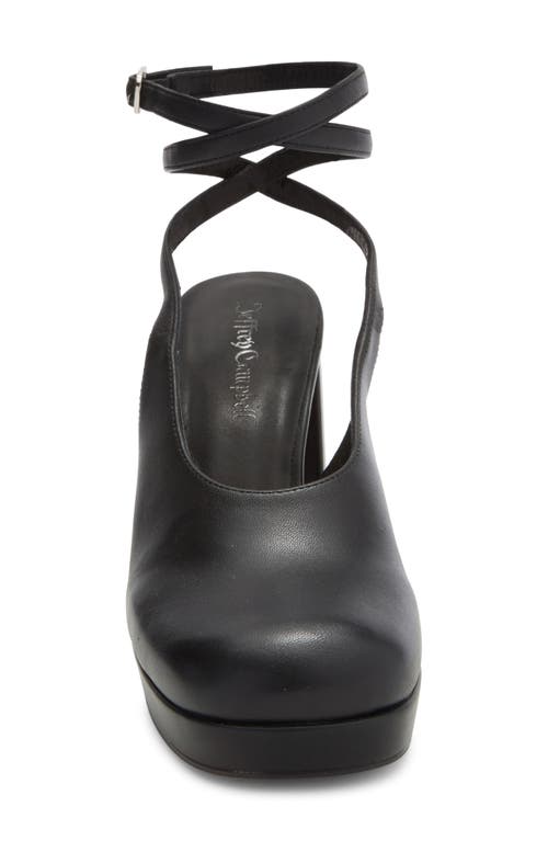 Jeffrey Campbell Vivre Ankle Strap Platform Pump In Black