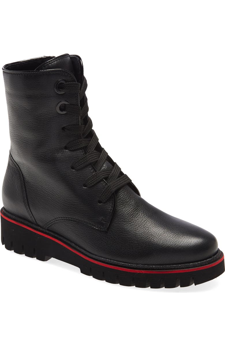 ara January Lug Sole Combat Boot, Main, color,