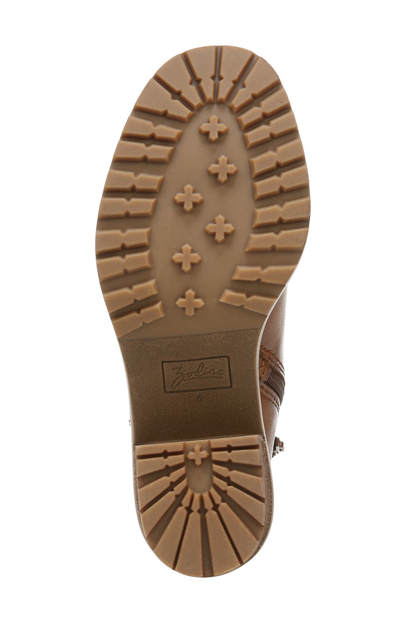 Zodiac Greyson Block Heel Boot, Alternate, color, Cognac