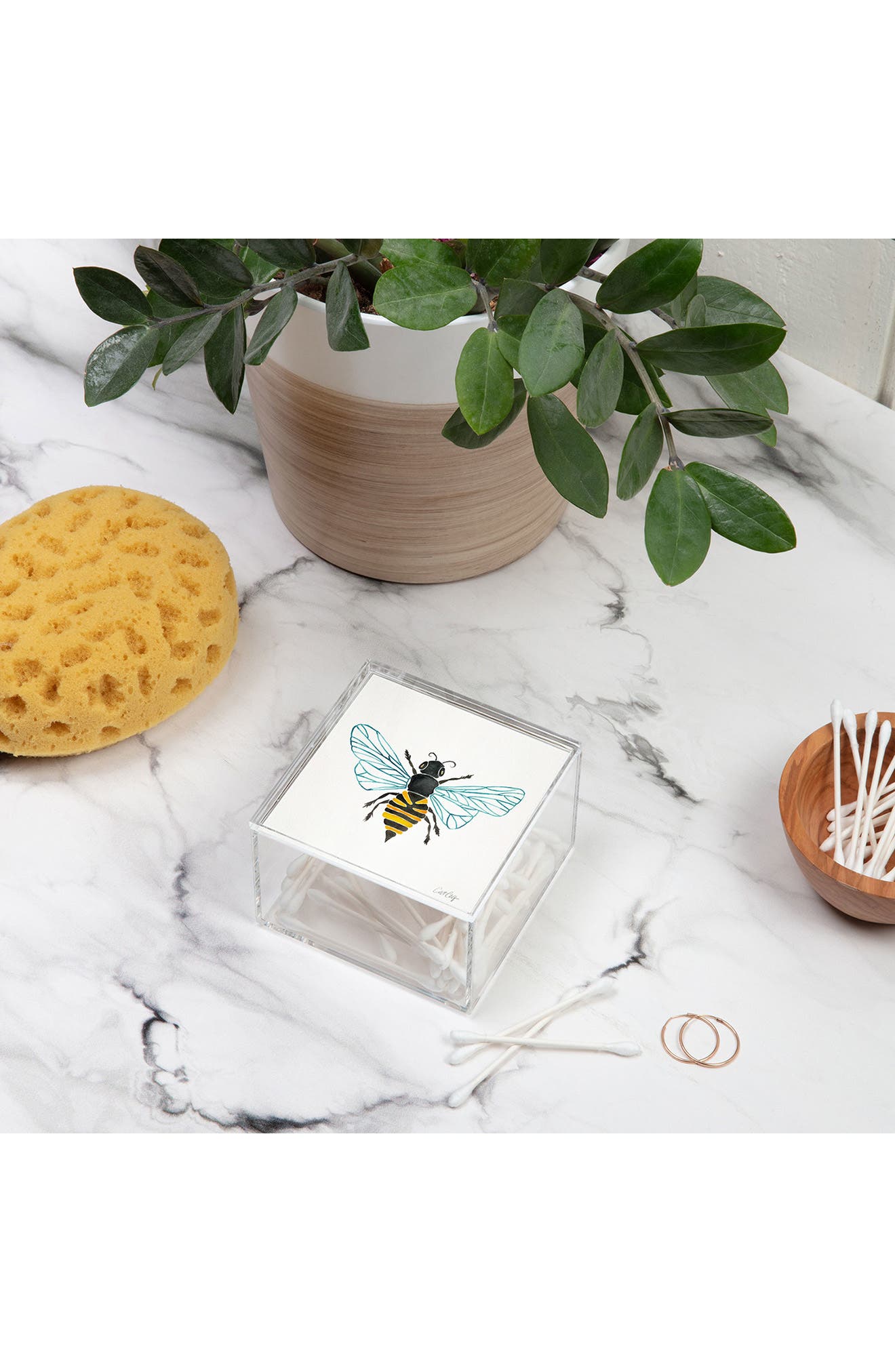 Deny Designs Cat Coquillette Honey Bee Acrylic Box | Nordstromrack
