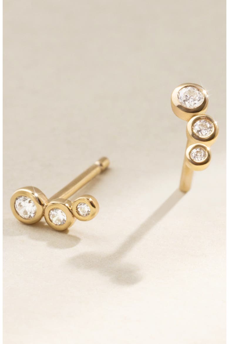 Poppy Climber Stud Earrings, Alternate, color, GOLD VERMEIL