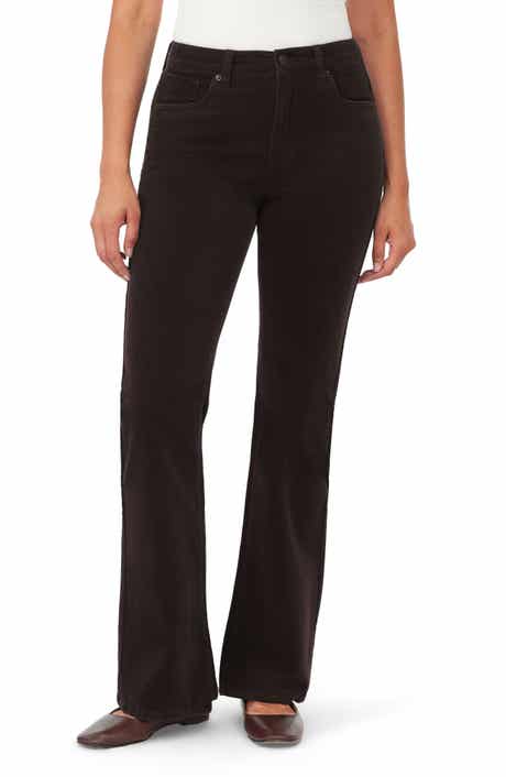 Kensie The Natalie High Waist Bootcut Corduroy Pants