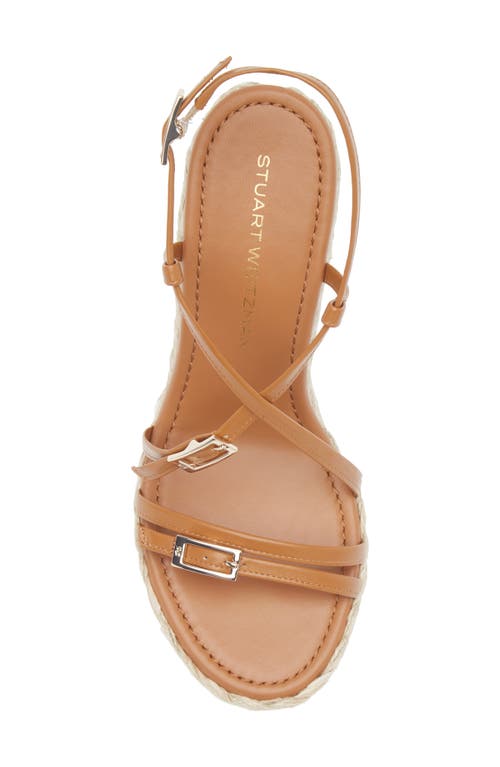 STUART WEITZMAN STUART WEITZMAN GEORGIE ESPADRILLE WEDGE SANDAL